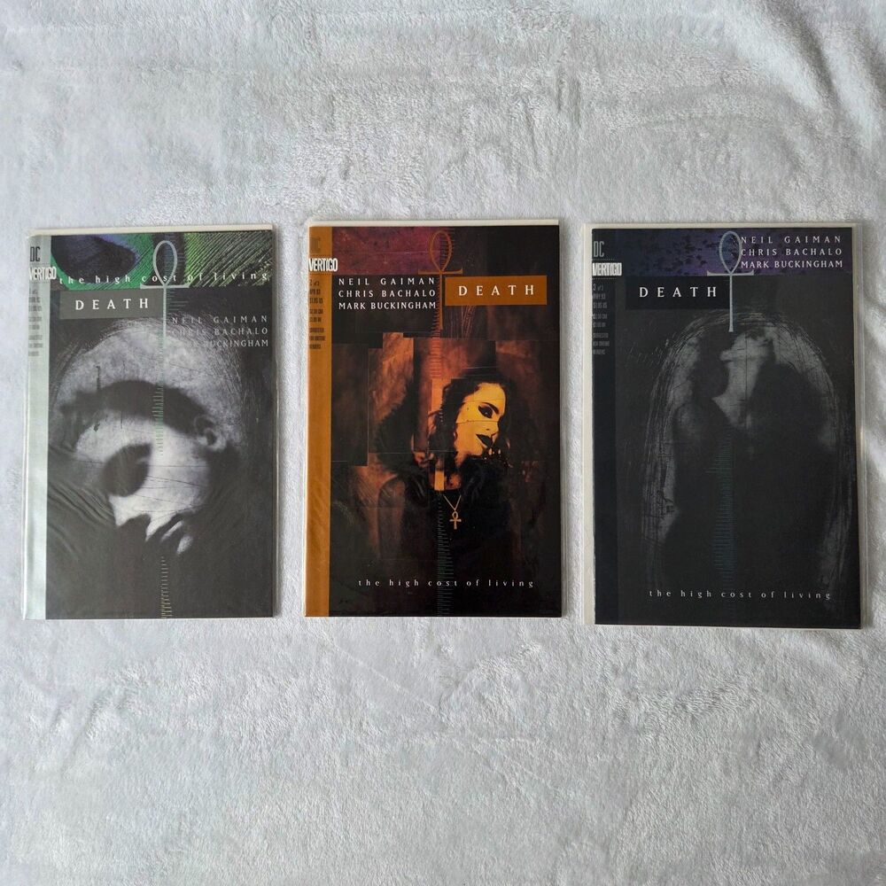 Death: The High Cost of‎ Living #1–3 Set (1993) Neil Gaiman DC Vertigo VF/NM